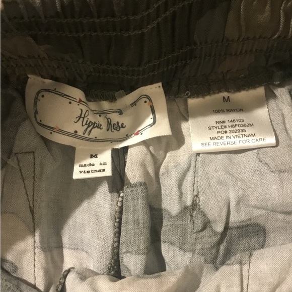 NWOT Hippy Rose CAMOUFLAGE Stretchy Leggings - Picture 6 of 14